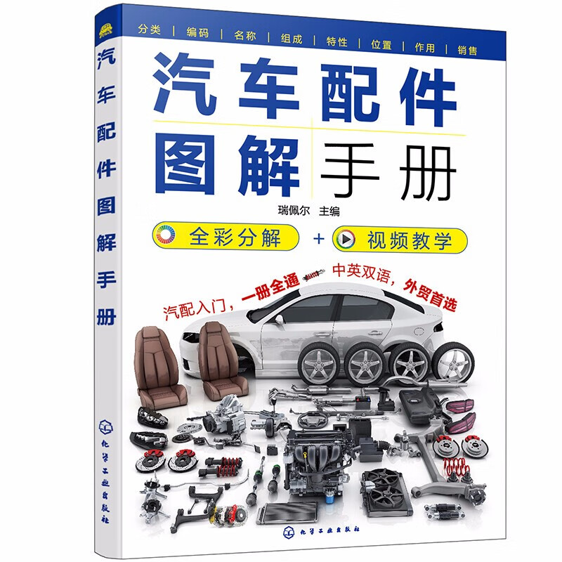 《汽车配件图解手册 汽车不神秘》—— 一张图揭秘汽车内核的机械美感